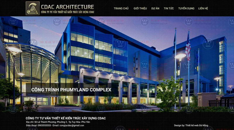 dich vu thiet ke web kien truc