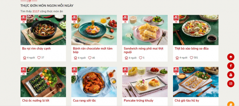 dich vu web nau an 1