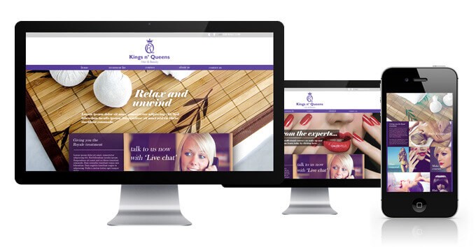 marketing thiet ke web massage