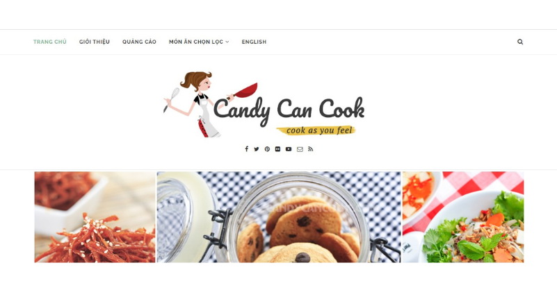 thiet ke trang web nau an 1