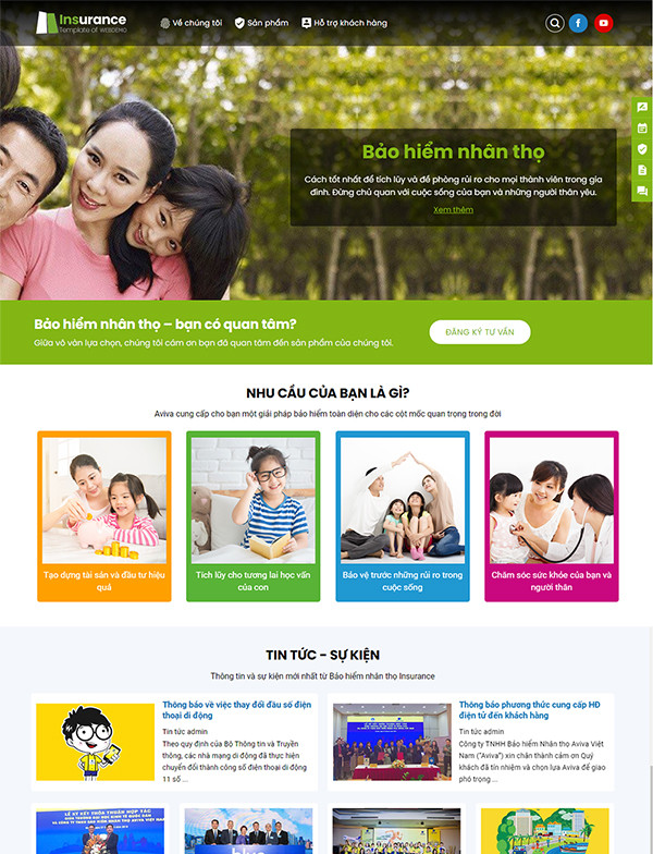 thiet ke web bao hiem 5