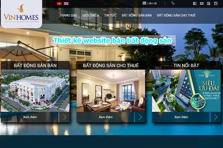 thiet ke web bat dong san 4