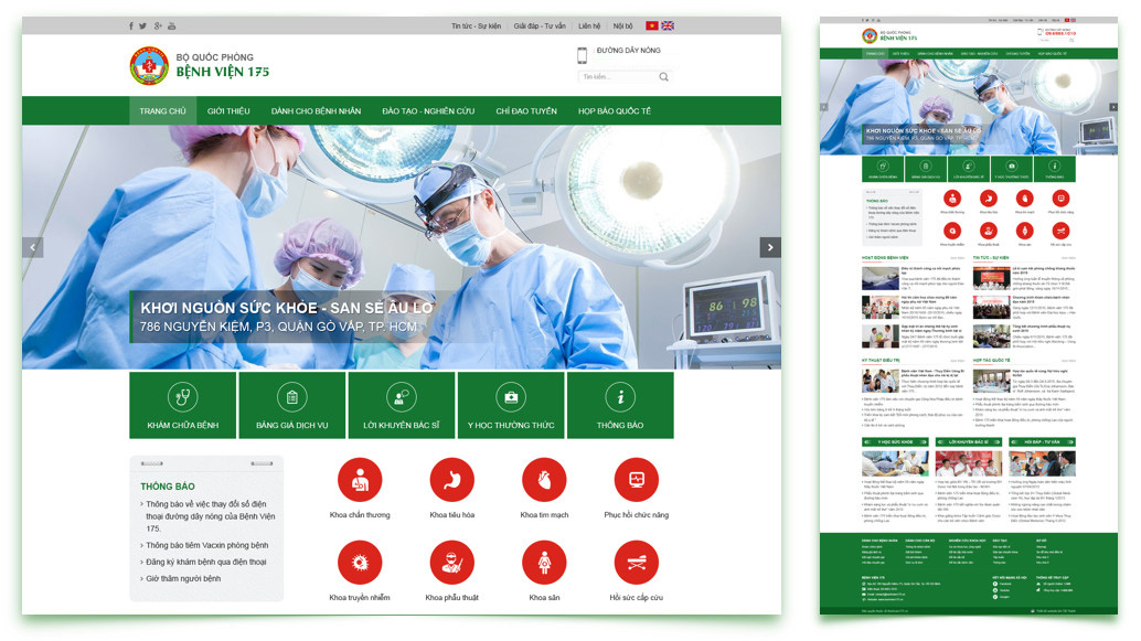 thiet ke web benh vien 3