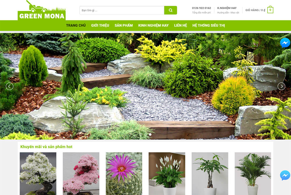 thiet ke web cay canh 1