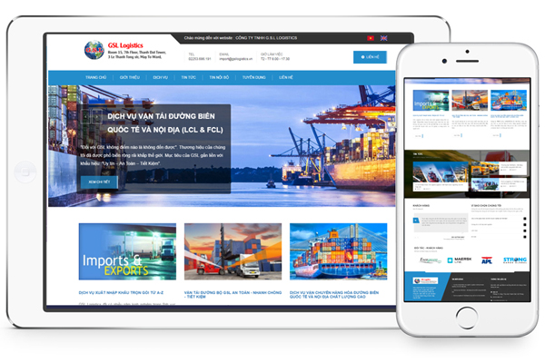 thiet ke web dich vu van chuyen