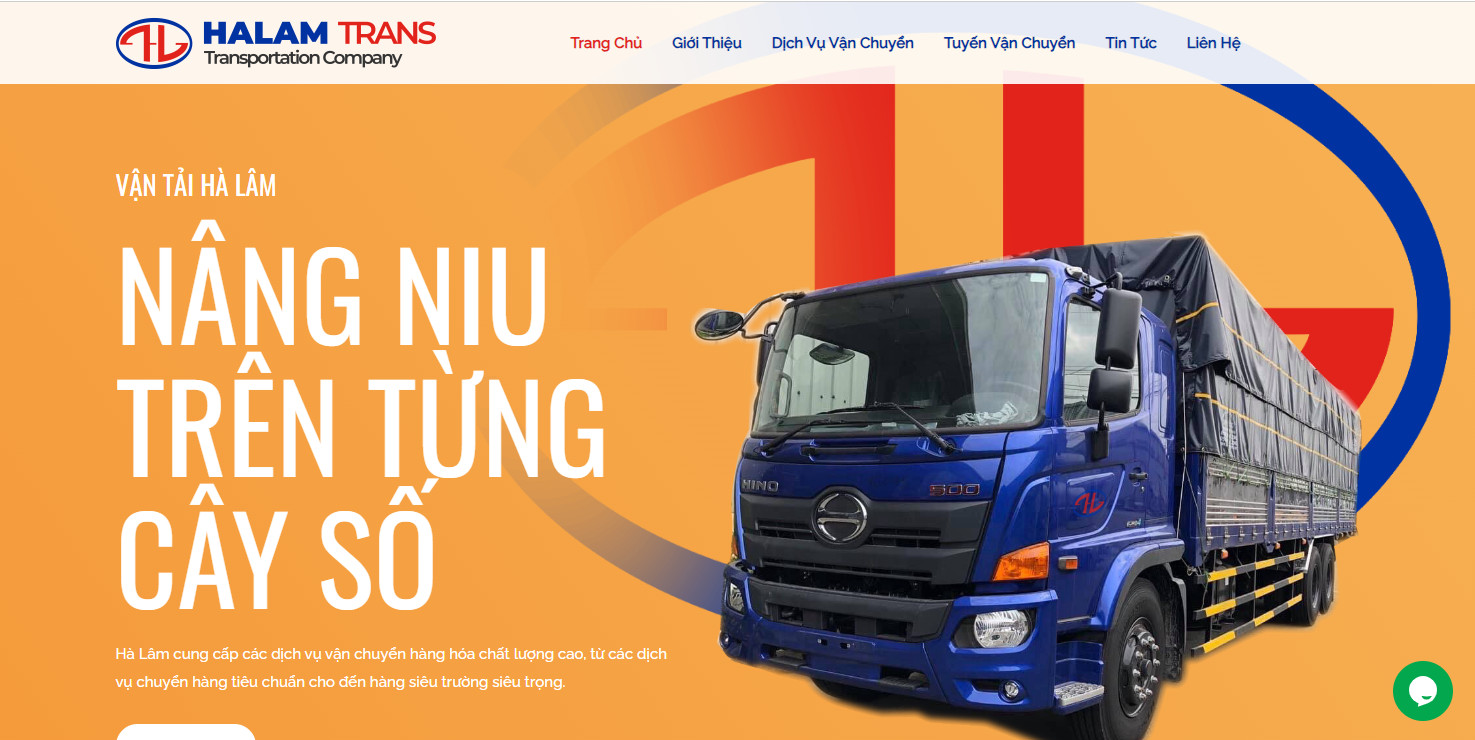 thiet ke web dich vu van tai 2