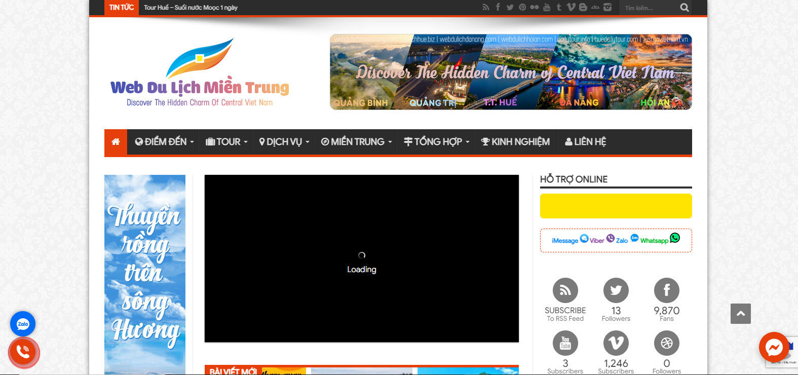 thiet ke web du lich 2