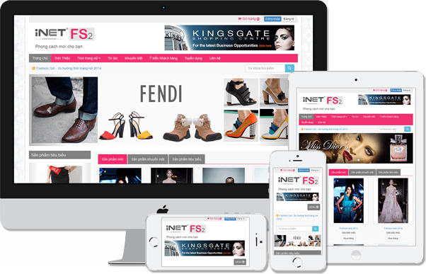 thiet ke web kinh doanh online