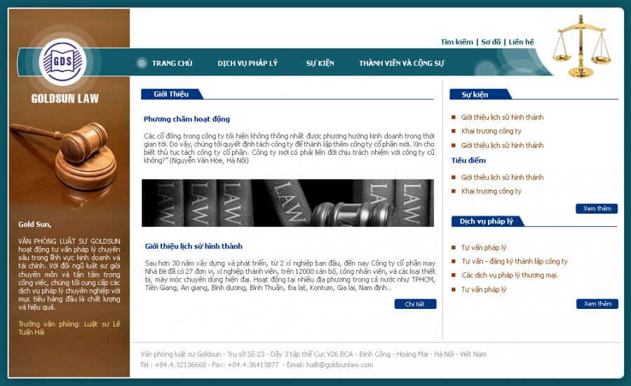 thiet ke web luat su 2