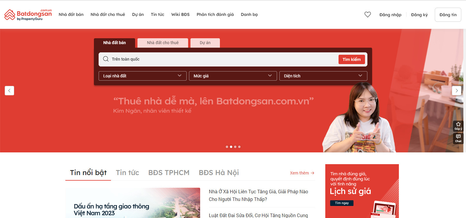 thiet ke web nha dat 1