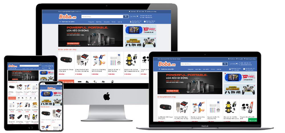 thiet ke web trung tam thuong mai