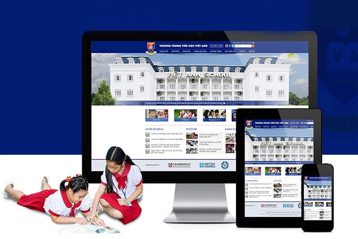 thiet ke website gia su
