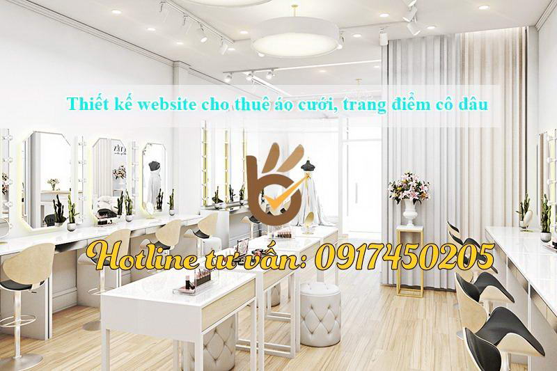 thiet ke website trang diem