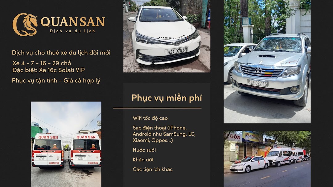 trang web xe du lich