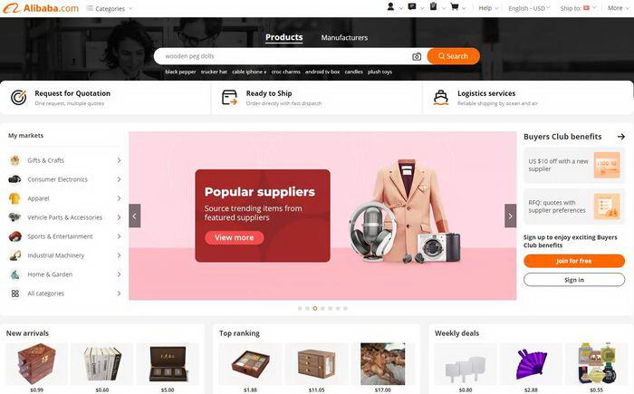 web kinh doanh online