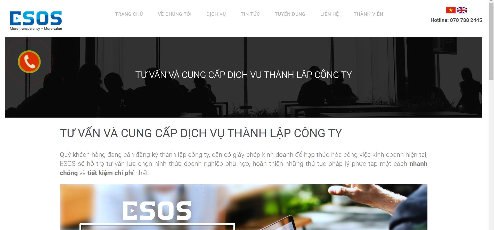 web tu van thanh lap cong ty