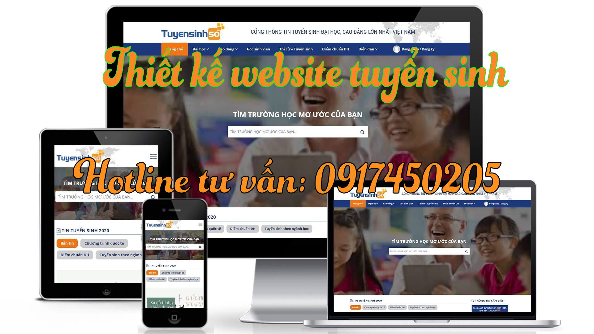 website tuyen sinh