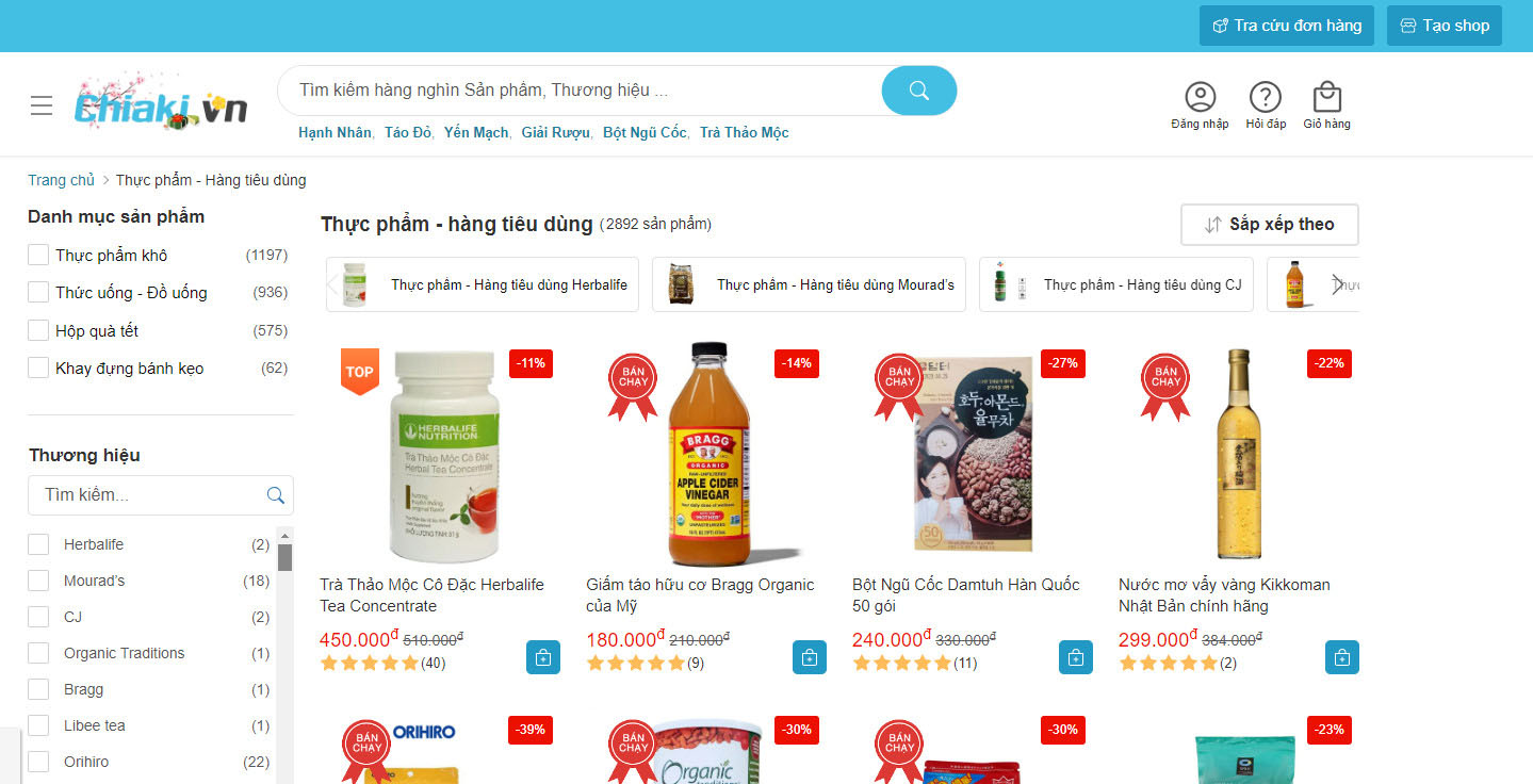 thiet ke web hang tieu dung 5