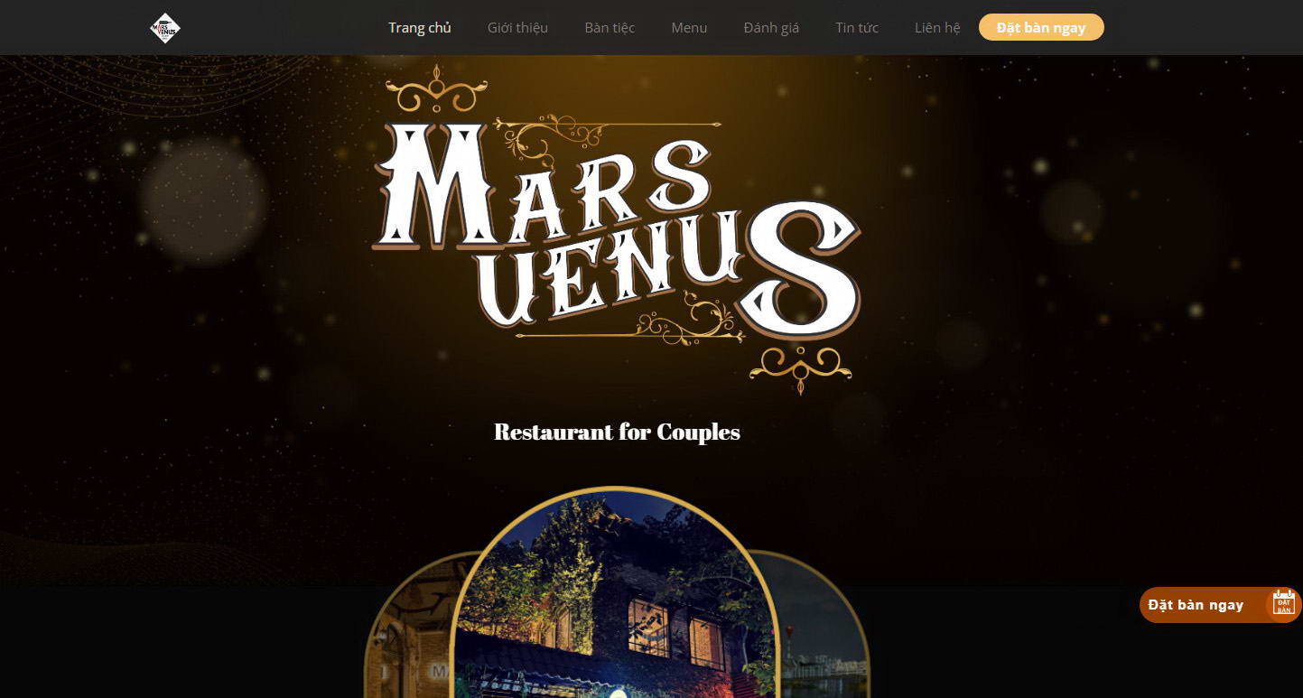 thiet ke web nha hang