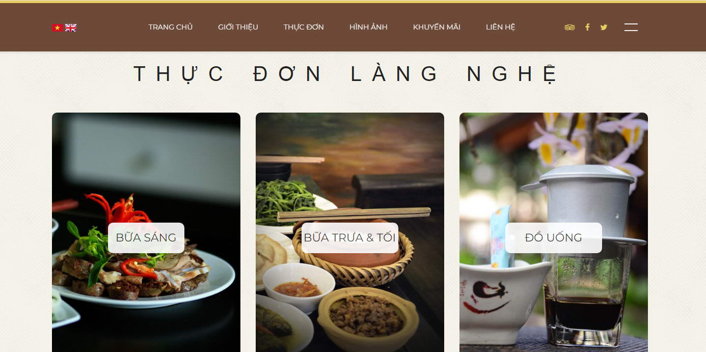 thiet ke website nha hang