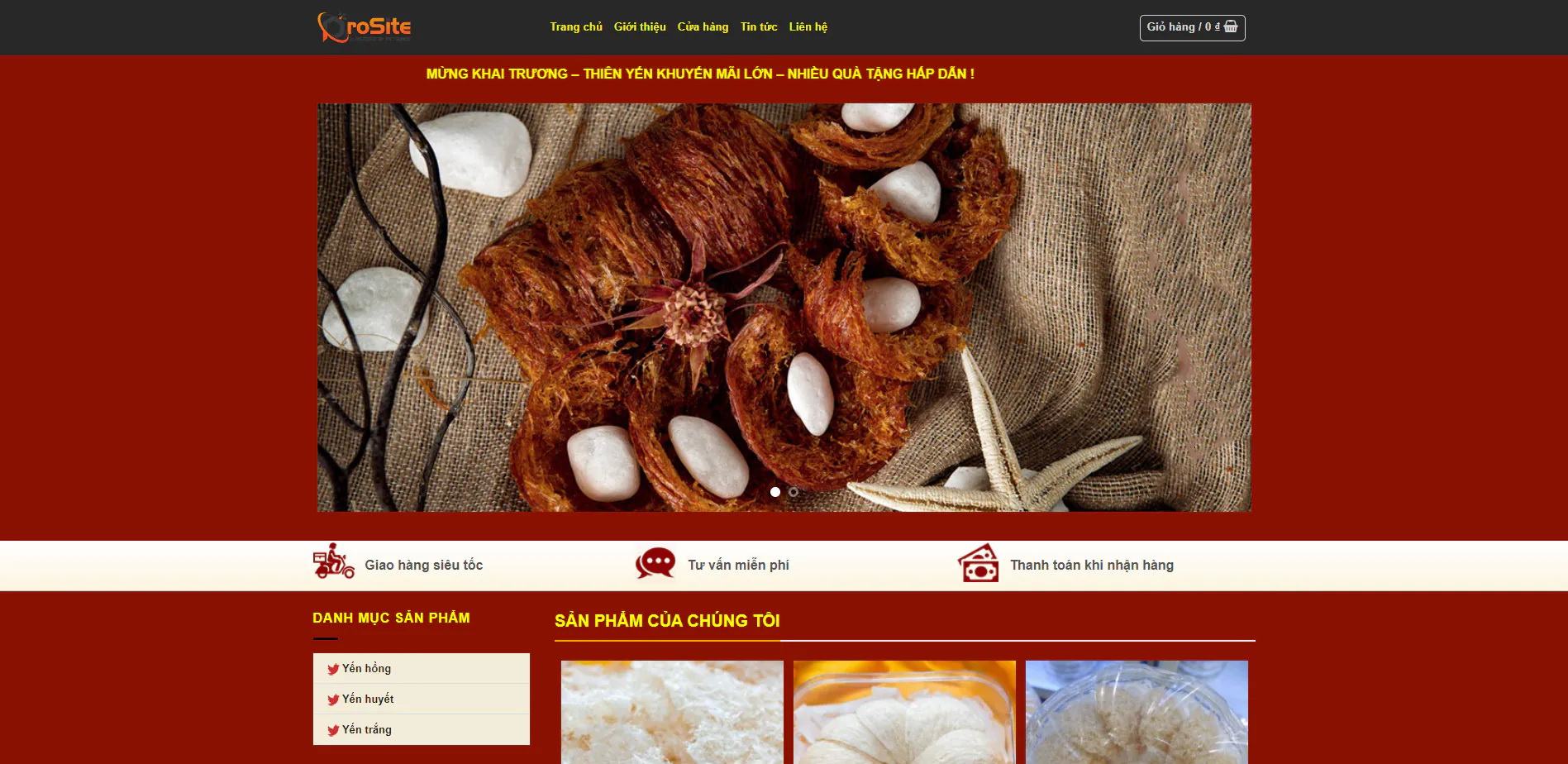 thiet ke website yen sao