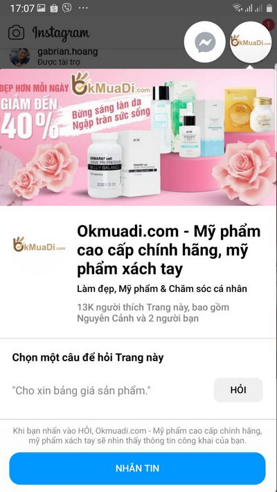 quang cao instagram hieu qua