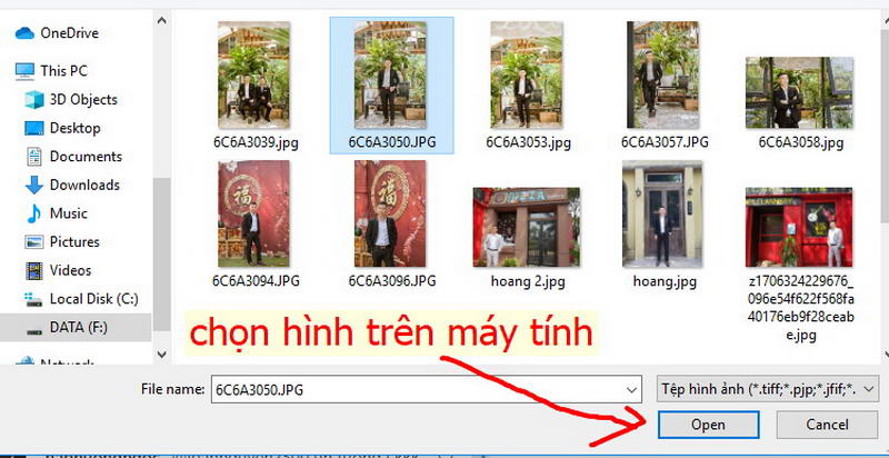 dang hinh len Instagram buoc 3